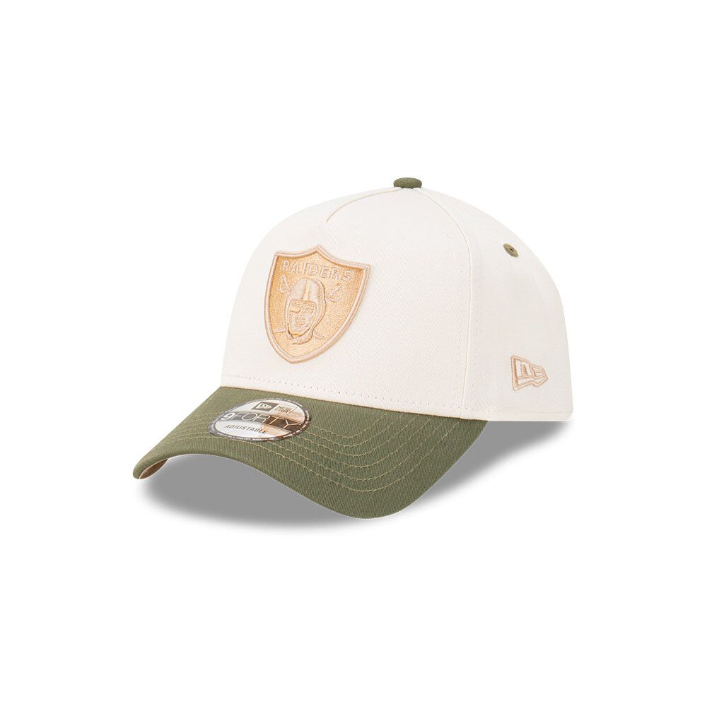 Gorra 9forty Las Vegas Raiders Winecork Olive Beige image number 0.0